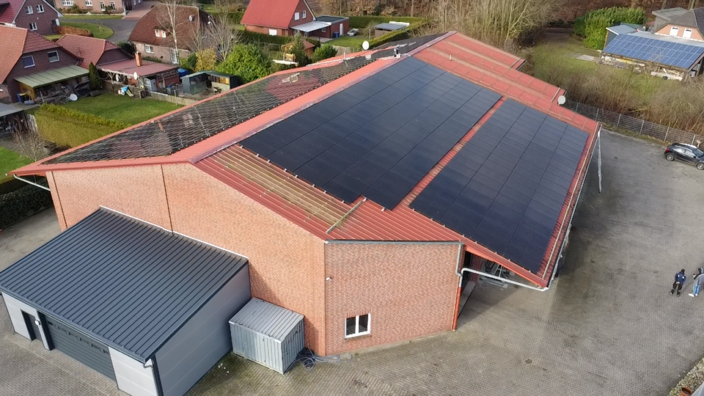Photovoltaik Volleinspeisung Löningen 97 kWp