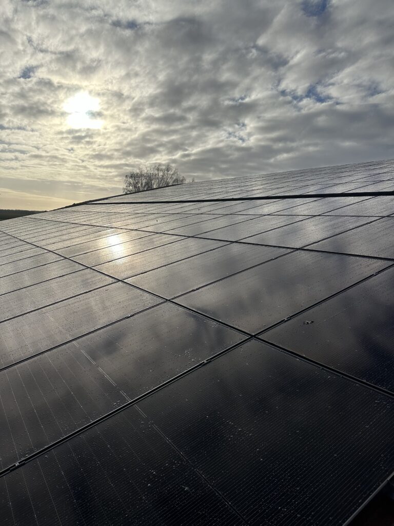 Montage Photovoltaik Module