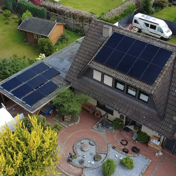 PV-Anlage in Lastrup 8,28 kWp und 8 kWh Batteriespeicher