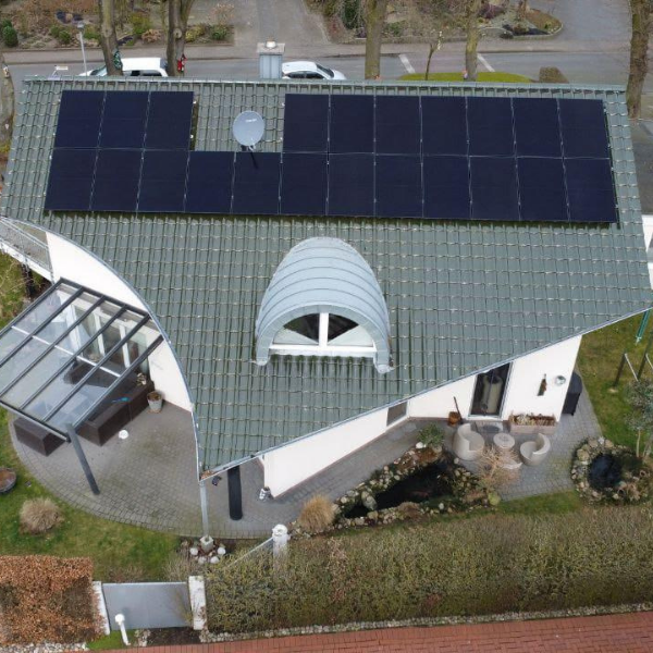 Photovoltaikanlage in Lastrup 10,12 kWp und 8 kWh Batteriespeicher